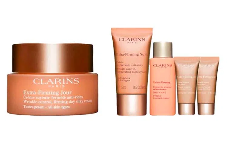 娇韵诗 焕颜弹力滋润日霜护肤套装 补水保湿