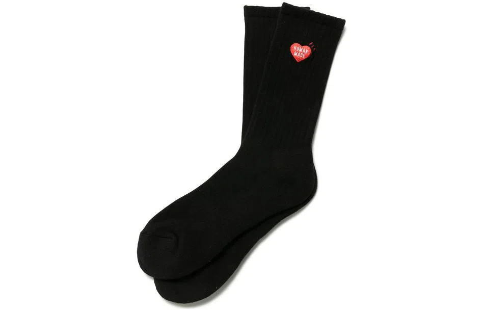 HUMAN MADE FW22 Heart Logo Socks