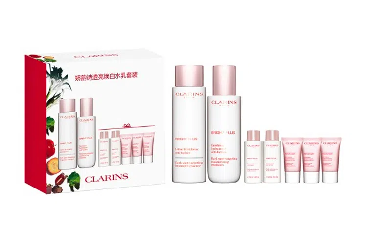 娇韵诗 透亮水乳套装 保湿