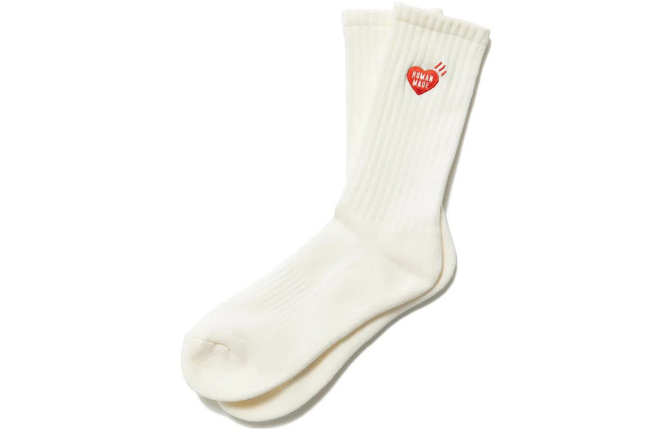HUMAN MADE FW22 Heart Logo Socks
