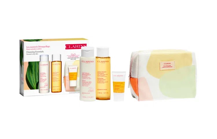 娇韵诗 干性皮肤高级洁面套装 保湿