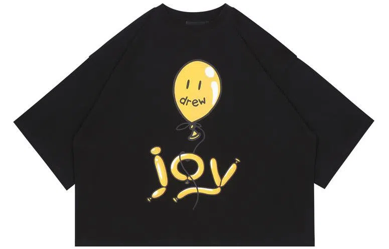 Drew House FW22 Joy Boxy Ss Tee Black T