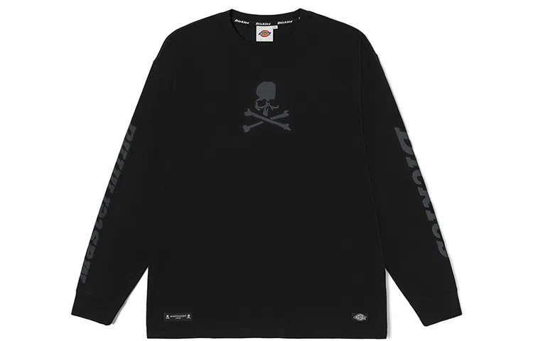 Dickies x mastermind JAPAN SS23 Logo Print Crewneck Long Sleeve Tee Black