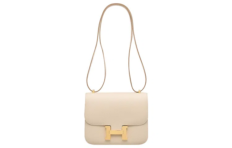 HERMES Constance 19 Epsom 10 Craie