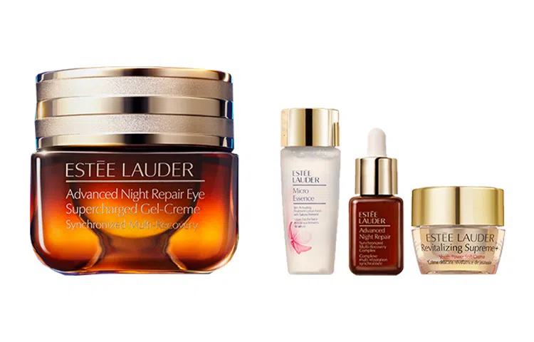 雅诗兰黛 第五代小棕瓶眼霜 护肤套装 保湿滋润补水淡化眼袋