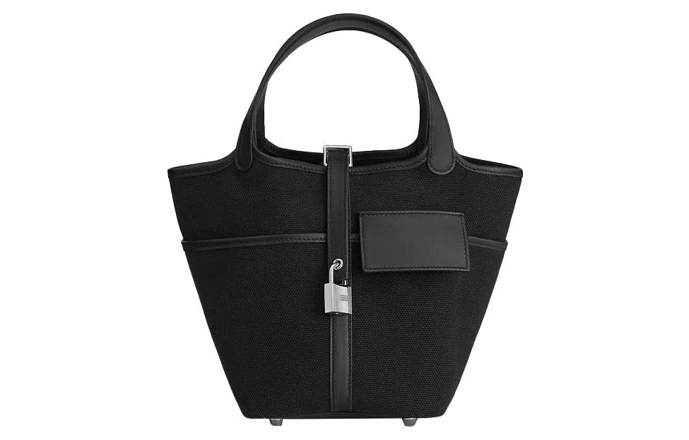 HERMES Picotin Lock Cargo 18 Pockets Cargo Swift Noir