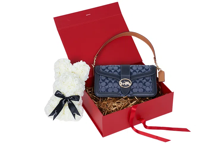 COACH Georgie 27 Chambray