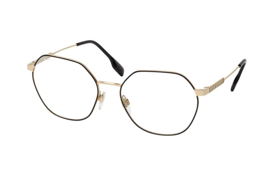 Burberry Irregular Optical Frame Black