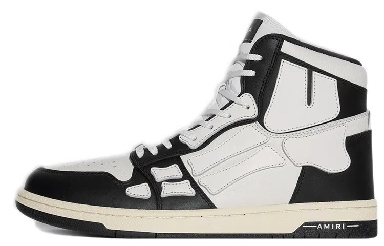 AMIRI Skel-Top Hi White Black
