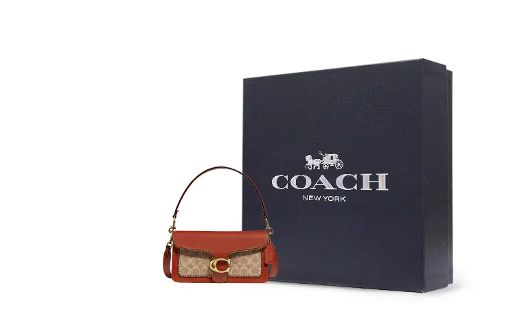 COACH Tabby 26 Rust Red
