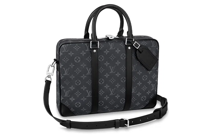 Louis Vuitton Briefcase Black/Grey