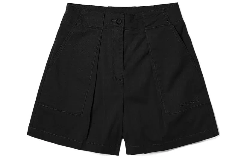 Timberland Black Straight Shorts