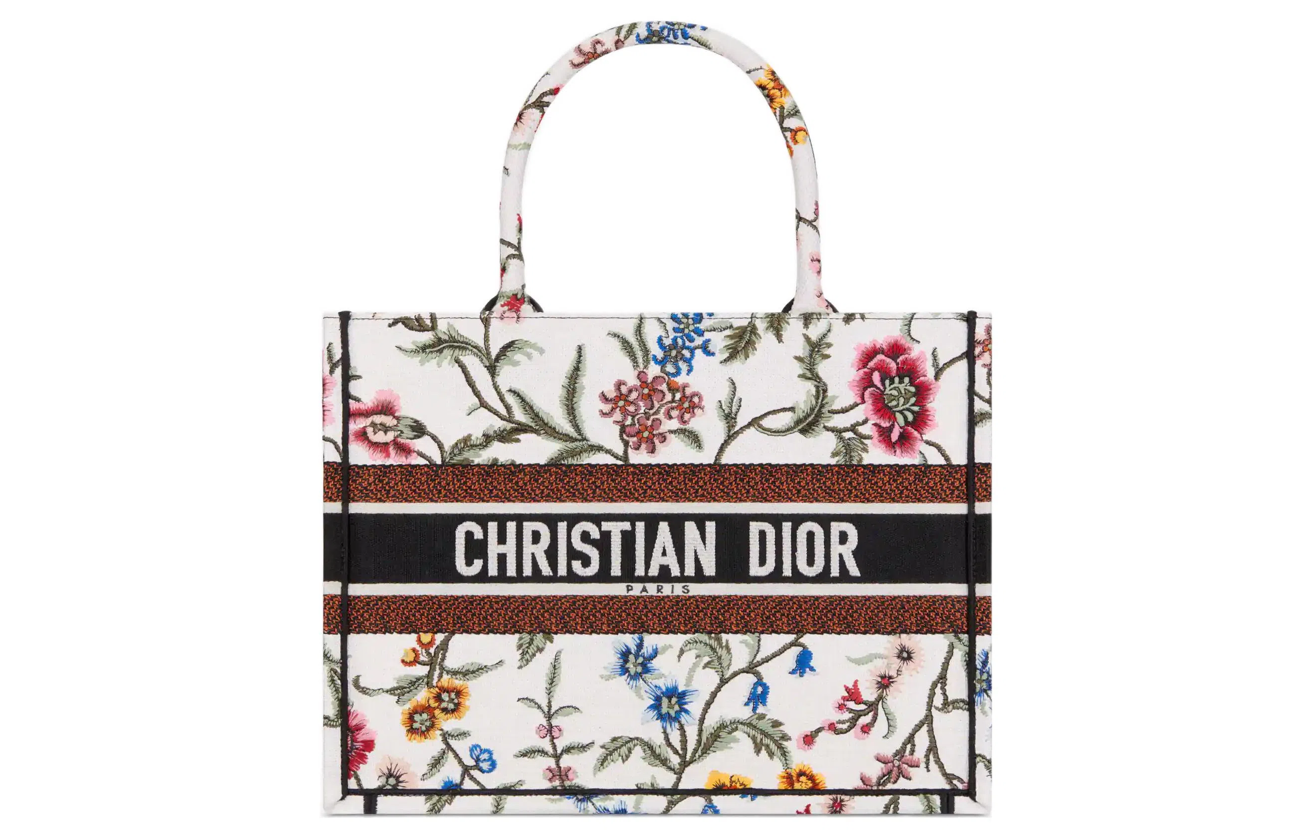 DIOR BookTote Petites Fleurs Tote