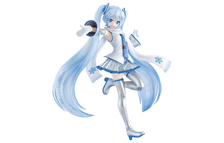 BANPRESTO snow miku a 18cm