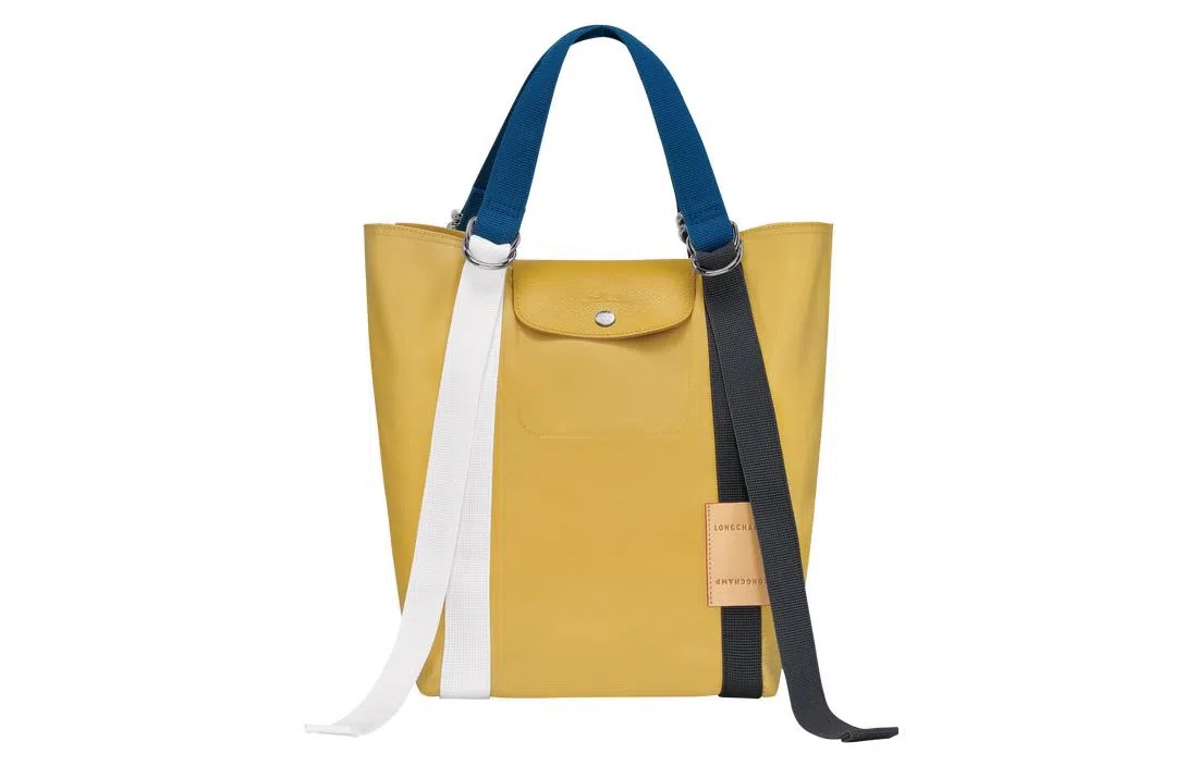 LONGCHAMP Le Pliage Re-play 24 Grain Yellow