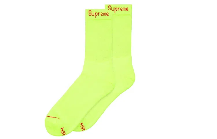 Supreme SS23 CREW SOCKS (4 PACK) logo 4