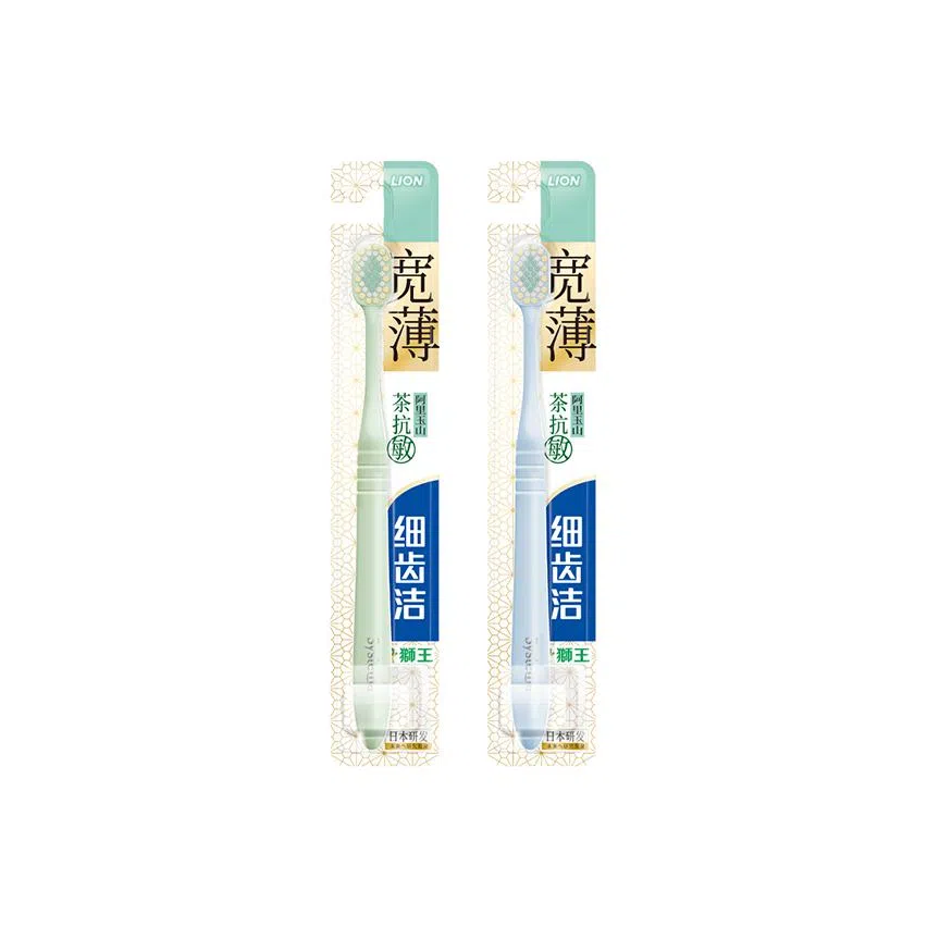 狮王 细齿洁宽薄功效型牙刷