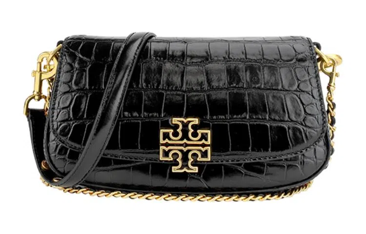 Tory Burch Britten Small Shoulder Bag Black