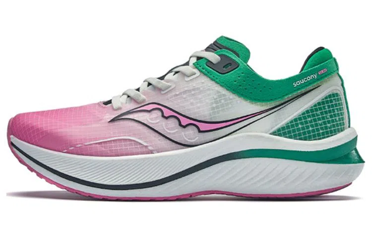 Saucony Saly White Pink Green