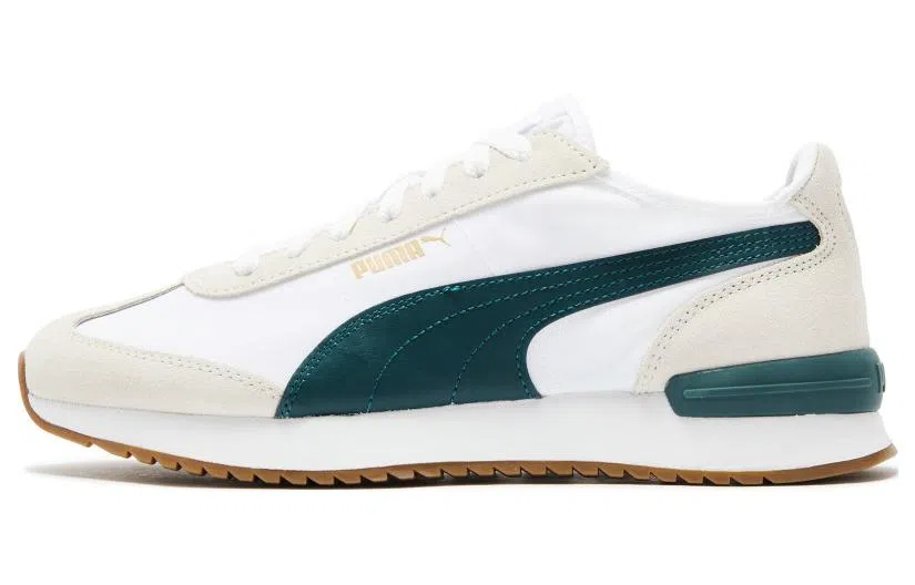 PUMA R78 Wind Nylon White Green