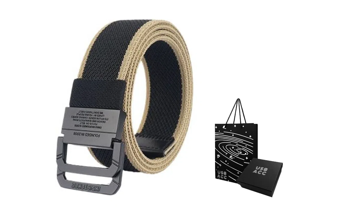 US8ACC Double Ring Buckle Canvas Outdoor Belt