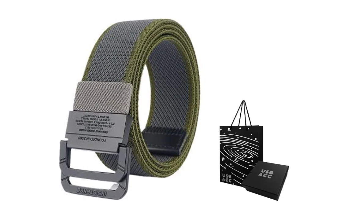 US8ACC Double Ring Buckle Canvas Outdoor Belt