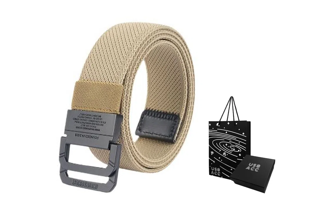 US8ACC Double Ring Buckle Canvas Outdoor Belt