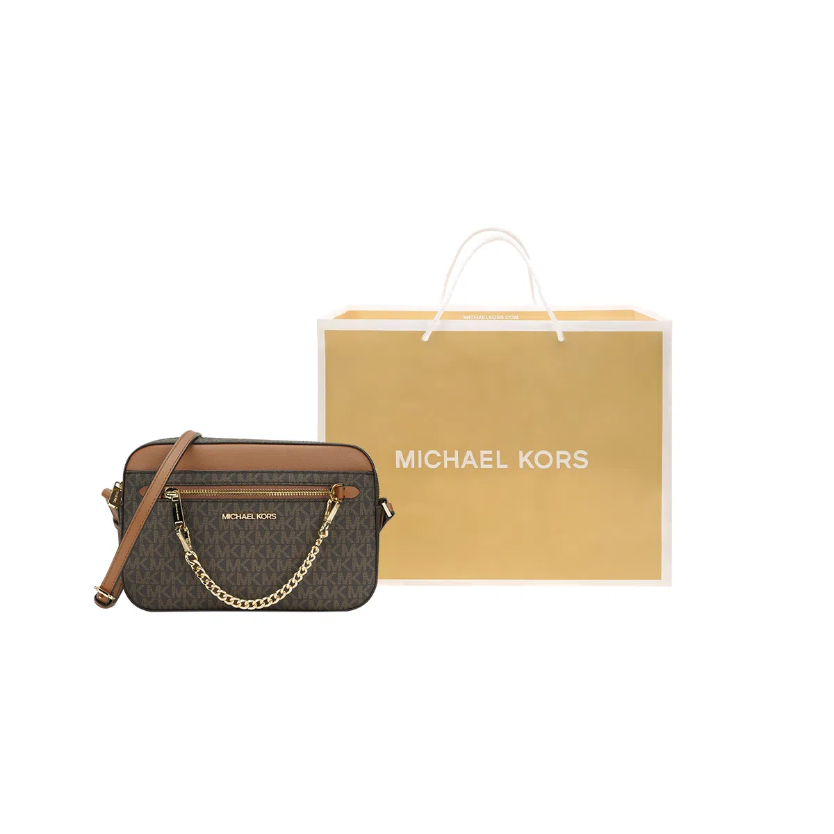 MICHAEL KORS MK Jet Set LOGO PVC