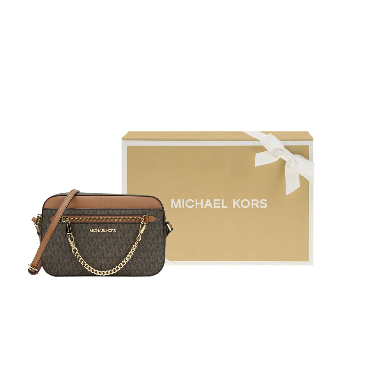 MICHAEL KORS MK Jet Set LOGO PVC