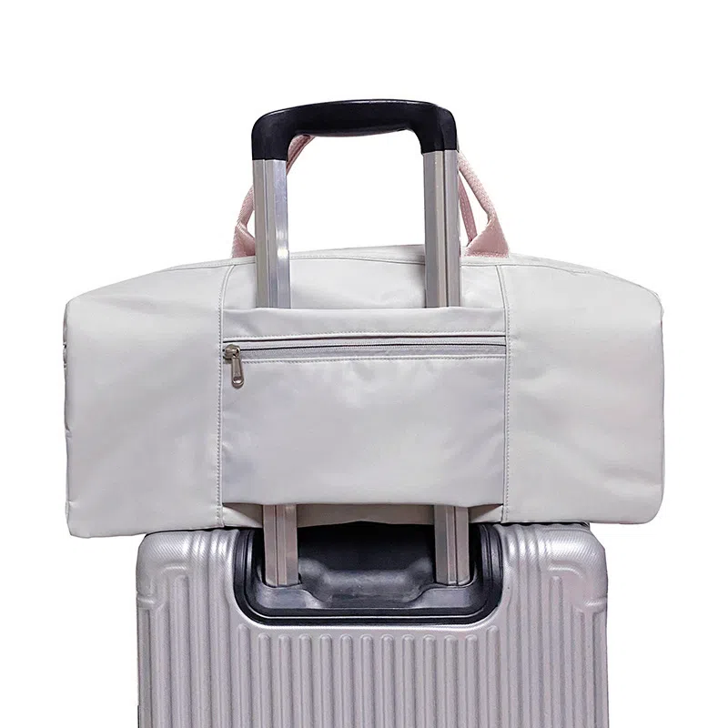 LOVERPUSS Gym Bag Grey Pink