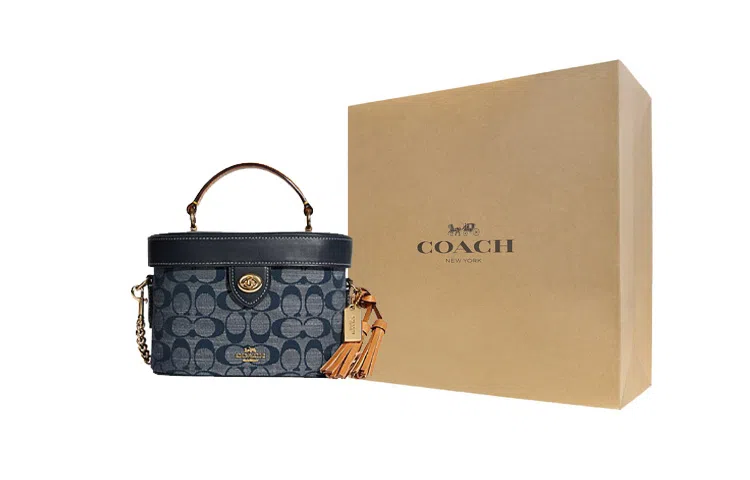 Coach Kay 20 Chambray Denim Blue