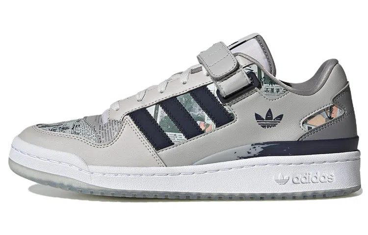 adidas Forum Low Grey White
