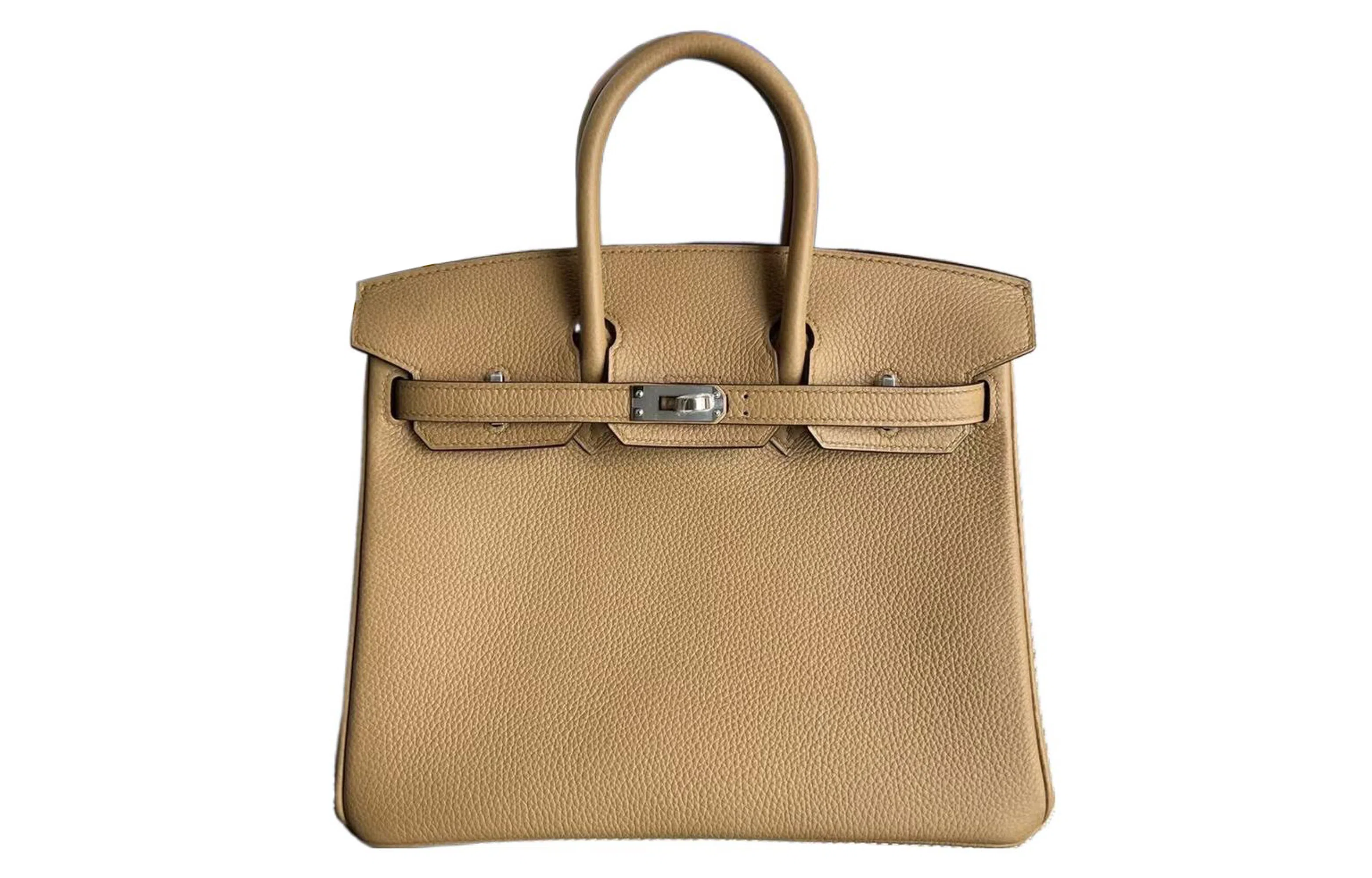 HERMES Birkin 25 Togo 4B Biscuit