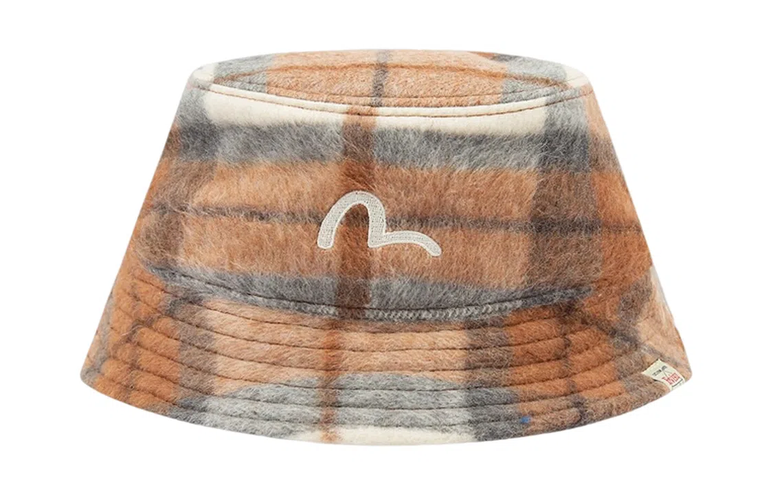 EVISU Bucket Hat Brown