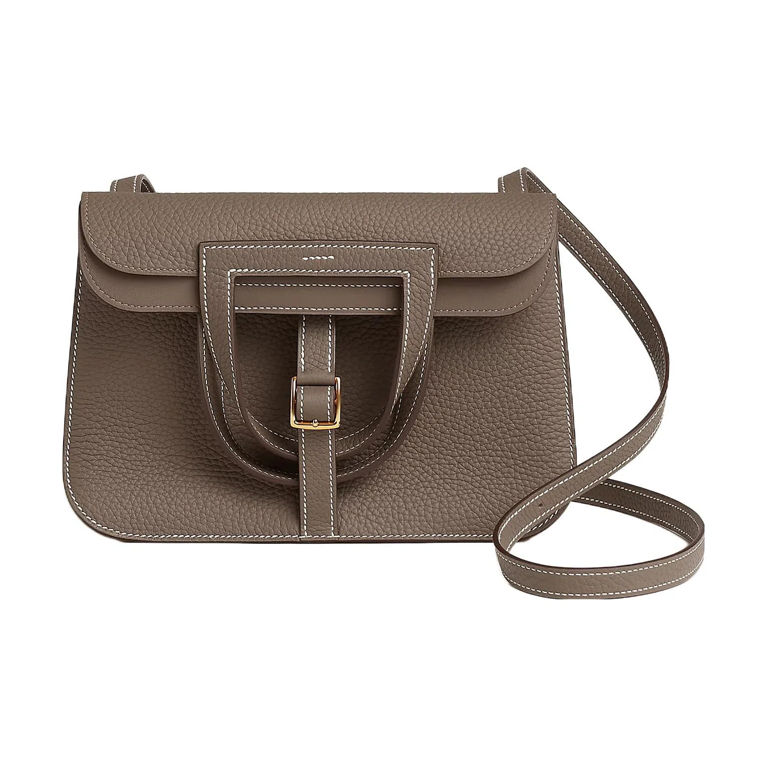 HERMES Halzan 25 Clemence 18 Etoupe