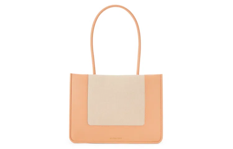 CHARLESKEITH ck Tote CreamNavyOrange