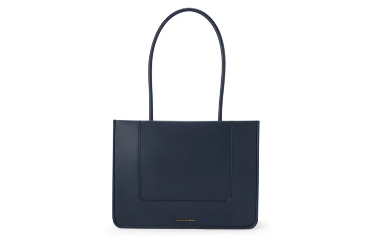 CHARLESKEITH ck Tote CreamNavyOrange