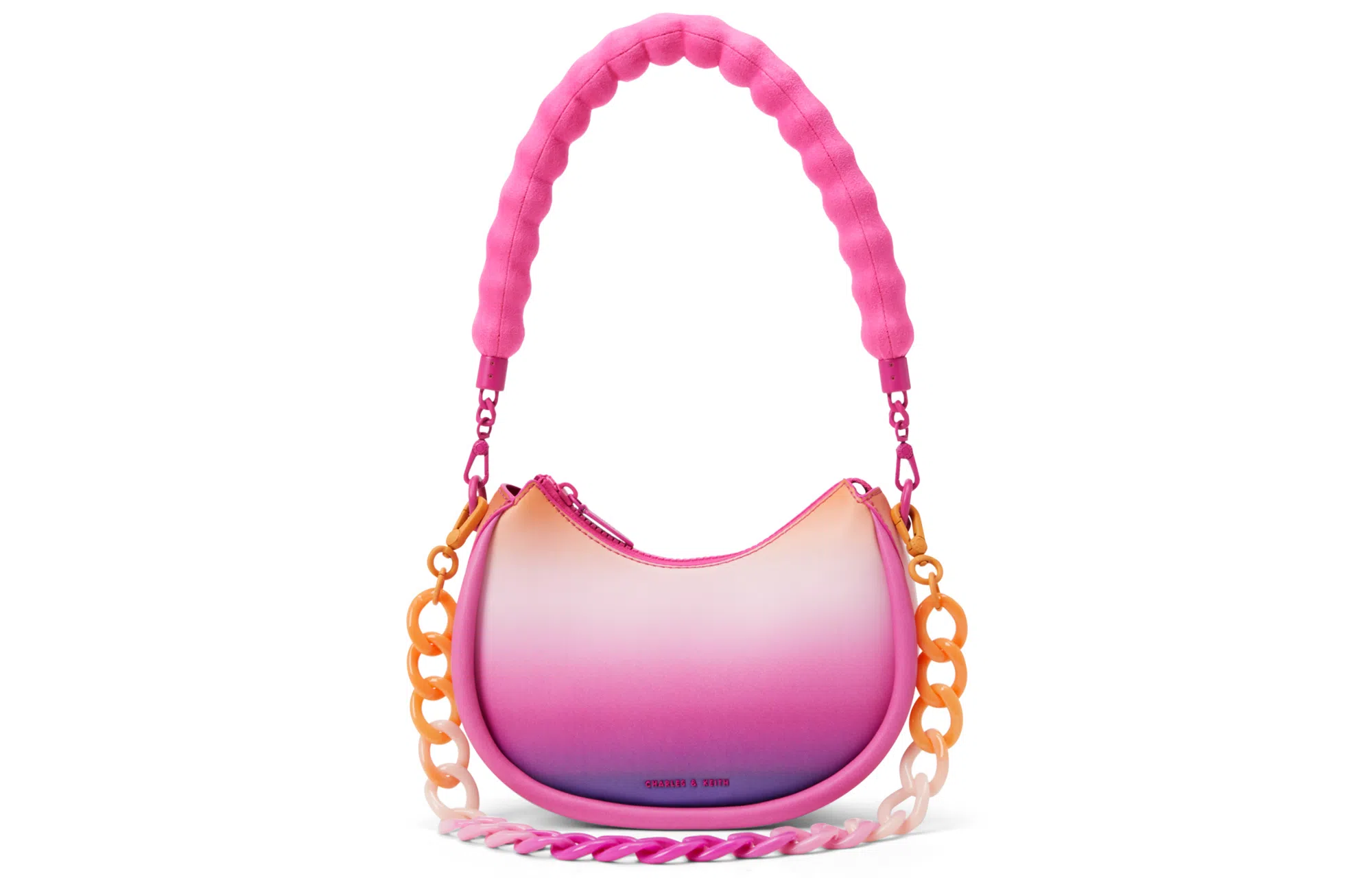 Charles & Keith Crescent Shoulder Bag