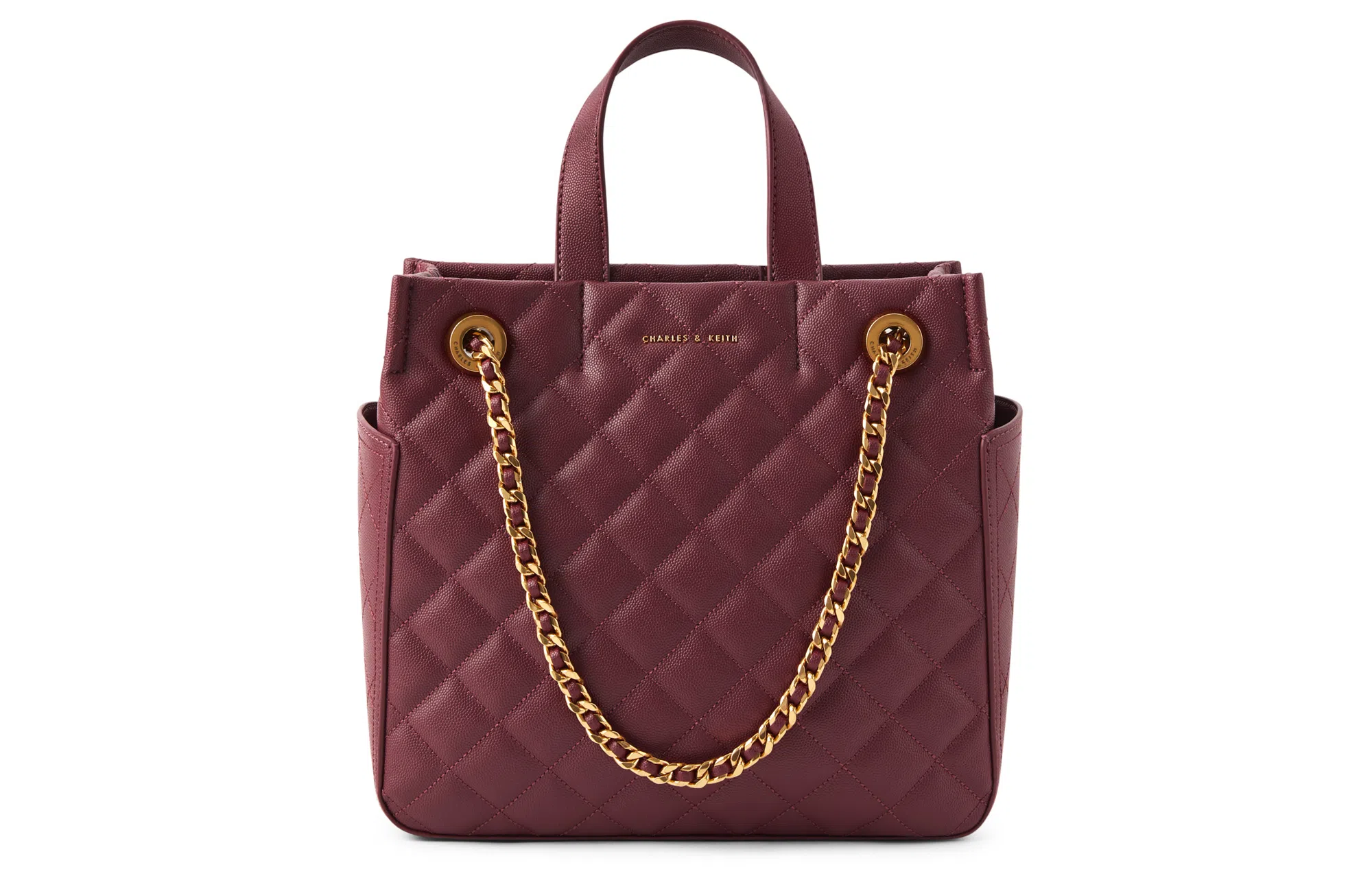CHARLESKEITH PU CK BlackBurgundy