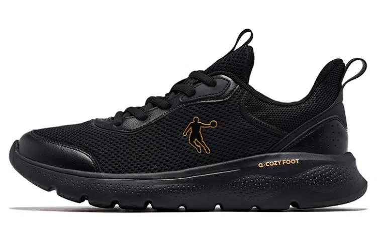 Jordan Running Shoes Black Gold