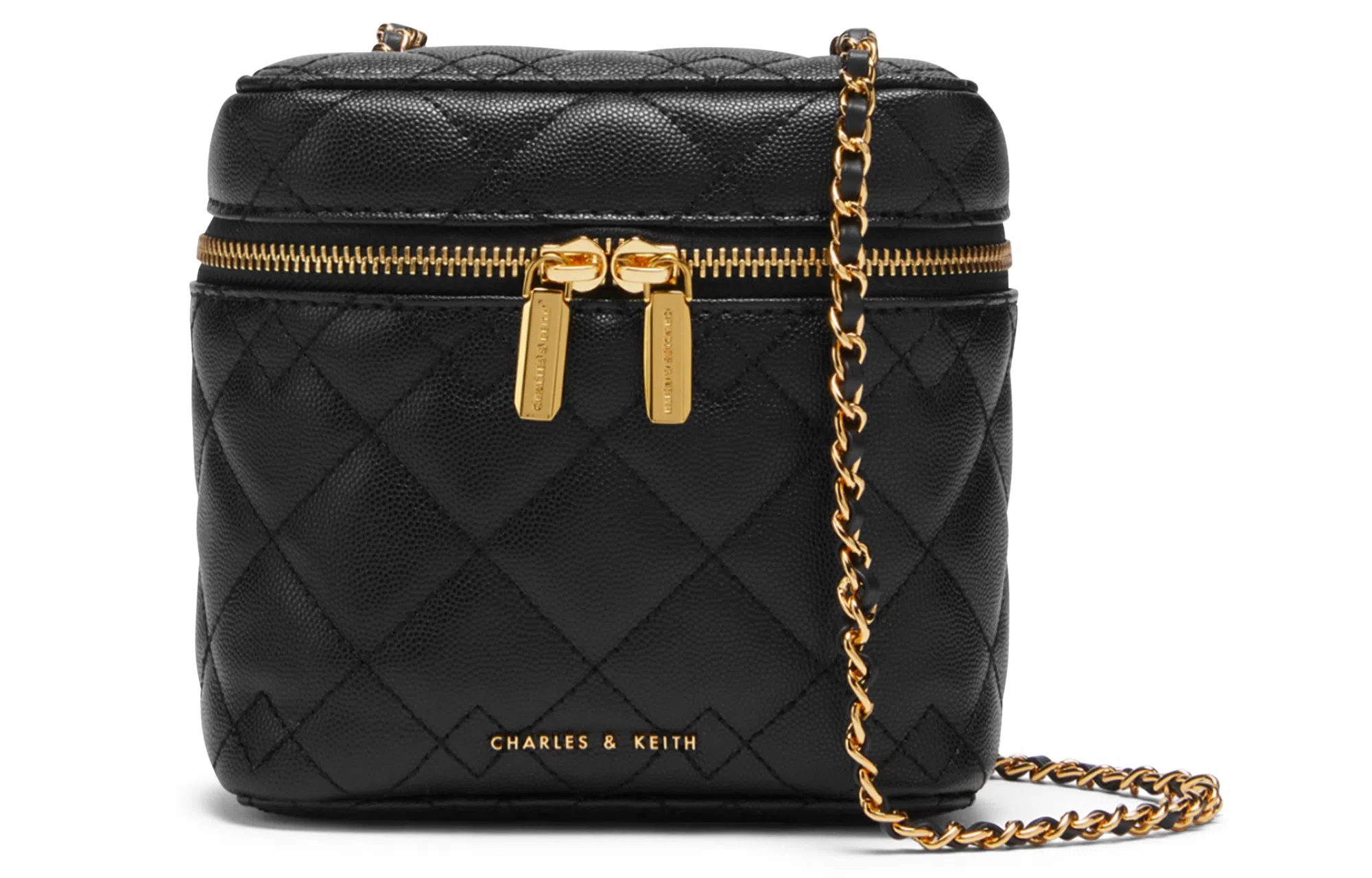 Charles & Keith Quilted Box Bag
