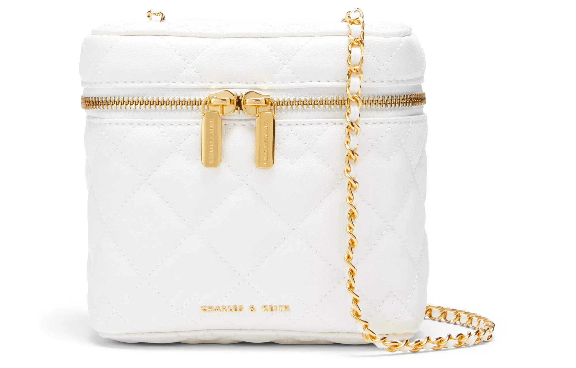 Charles & Keith Quilted Box Bag