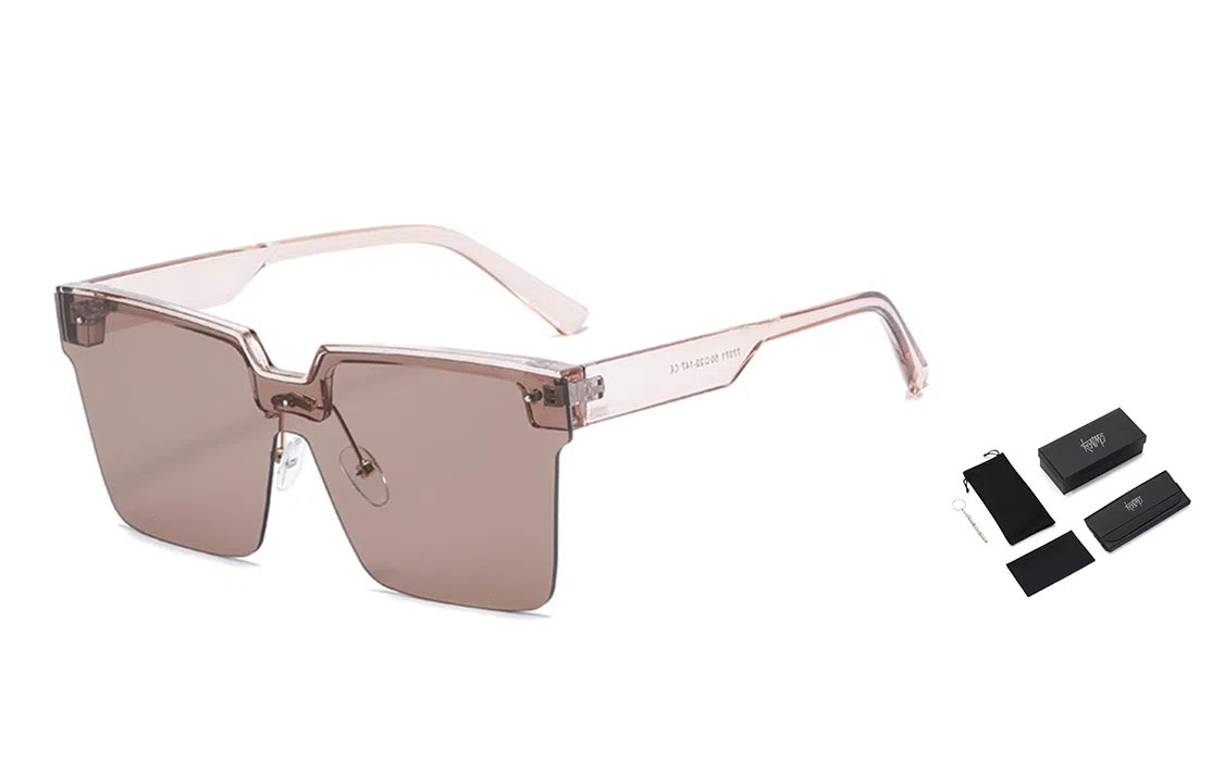 肯默大框复古太阳镜 防紫外线墨镜 半边框遮阳眼镜 男女通用 多色可选