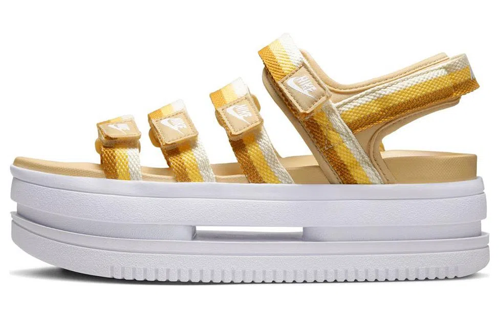 Nike Icon Classic White Yellow