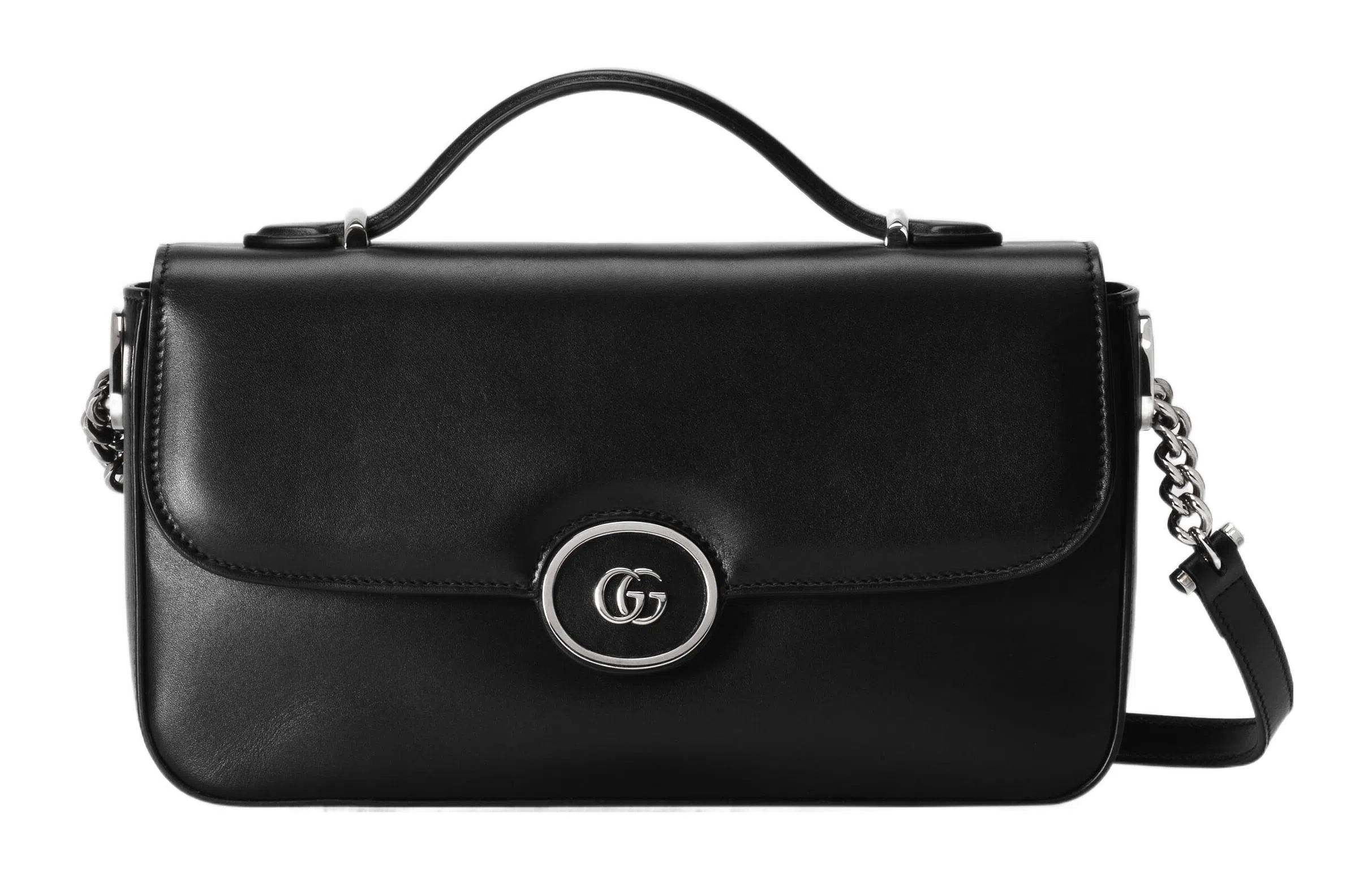 Gucci Petite Leather Shoulder Bag