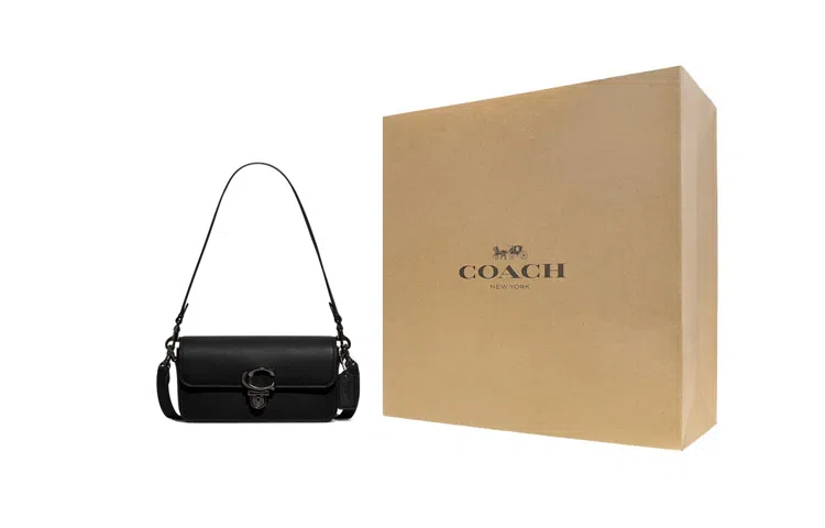 COACH Studio 20 Baguette Black
