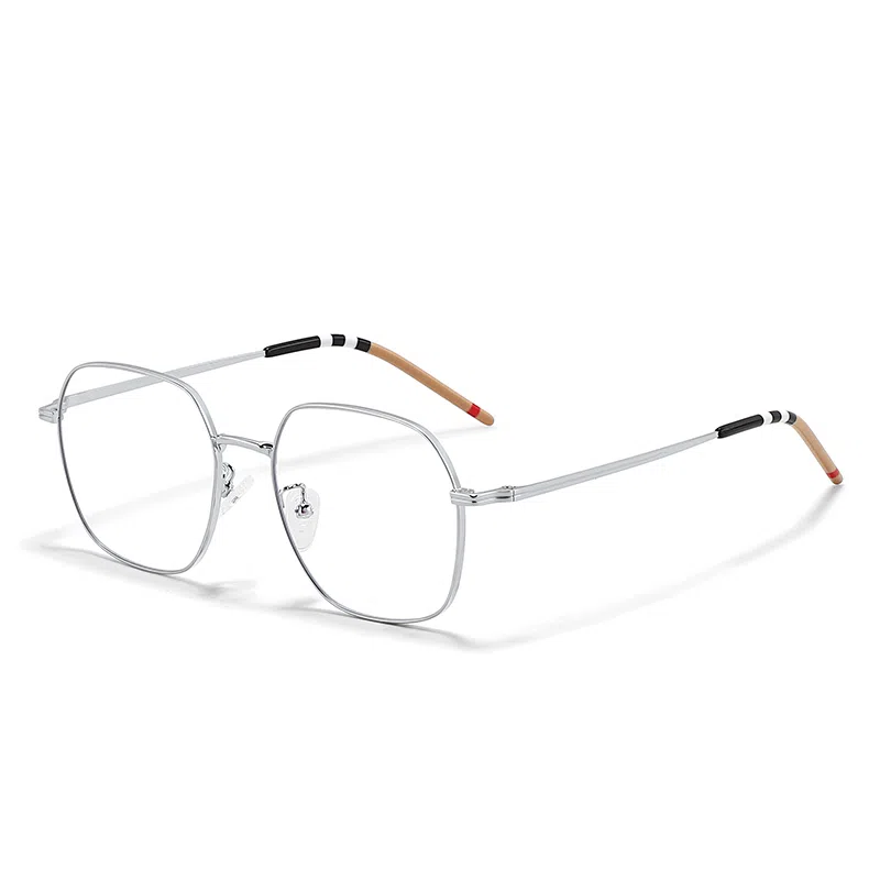 【联系客服可配度数】 佐川 修容大框眼镜女 超轻复古方框显瘦眼镜架男 文艺圆脸眼镜 合金 方形 光学镜架 男女同款情侣款 礼盒装