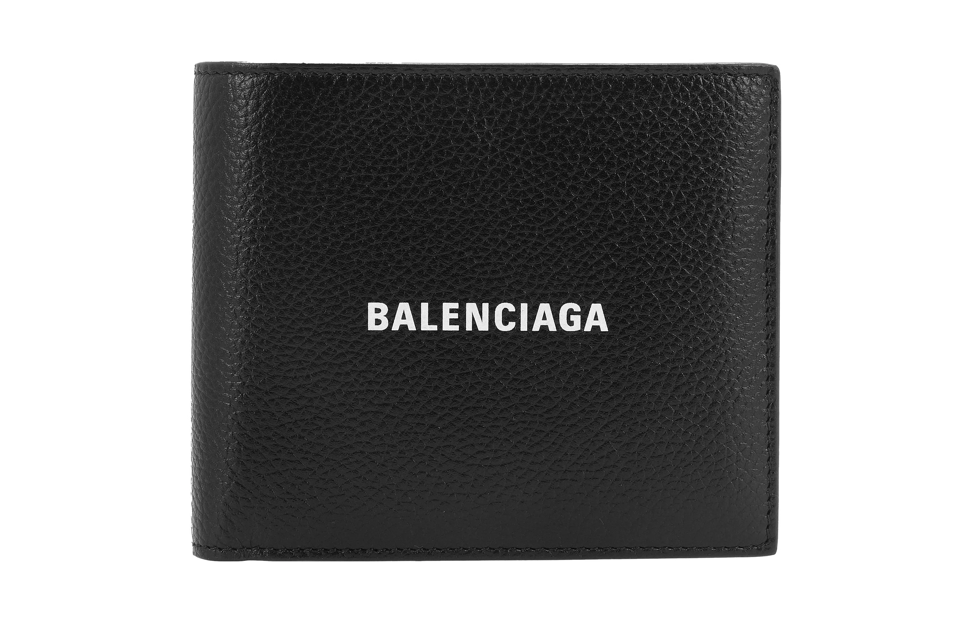 Balenciaga Logo Cardholder Black