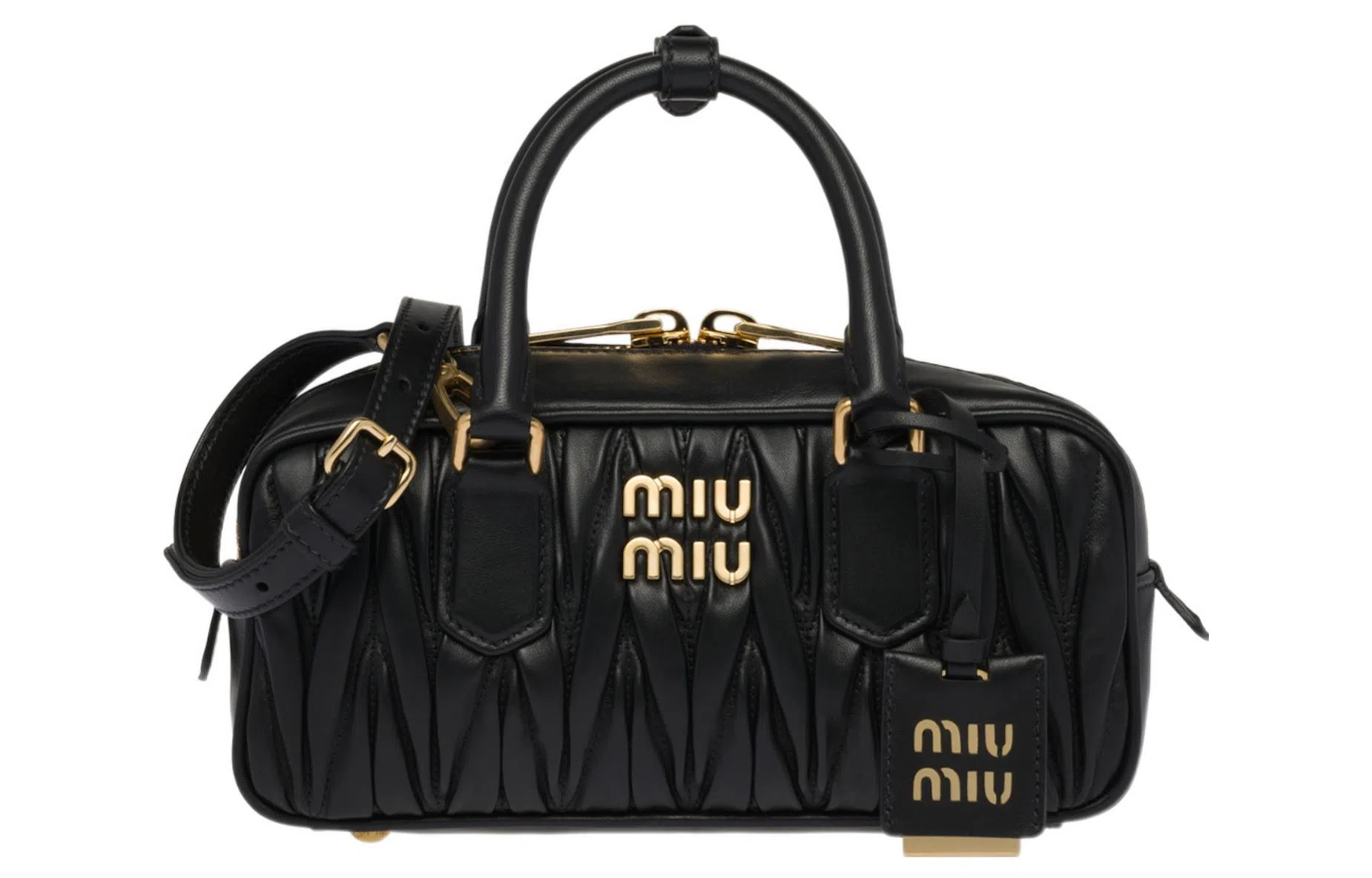 Miu Miu Matelassé Black