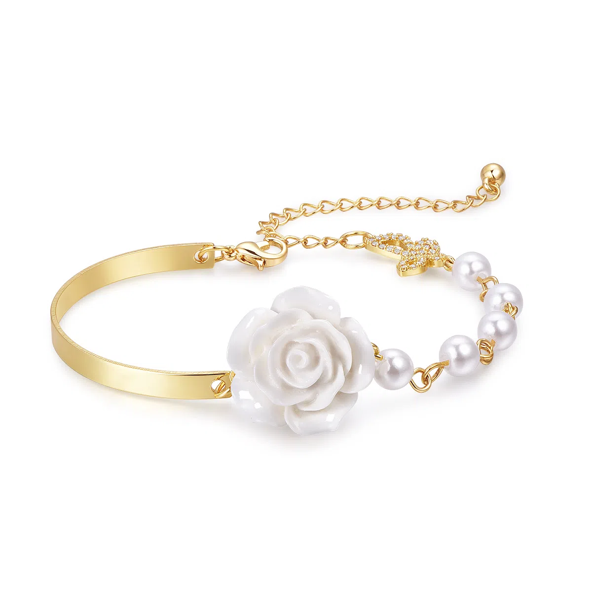 VAN GOGH Baroque Rose Butterfly Bracelet